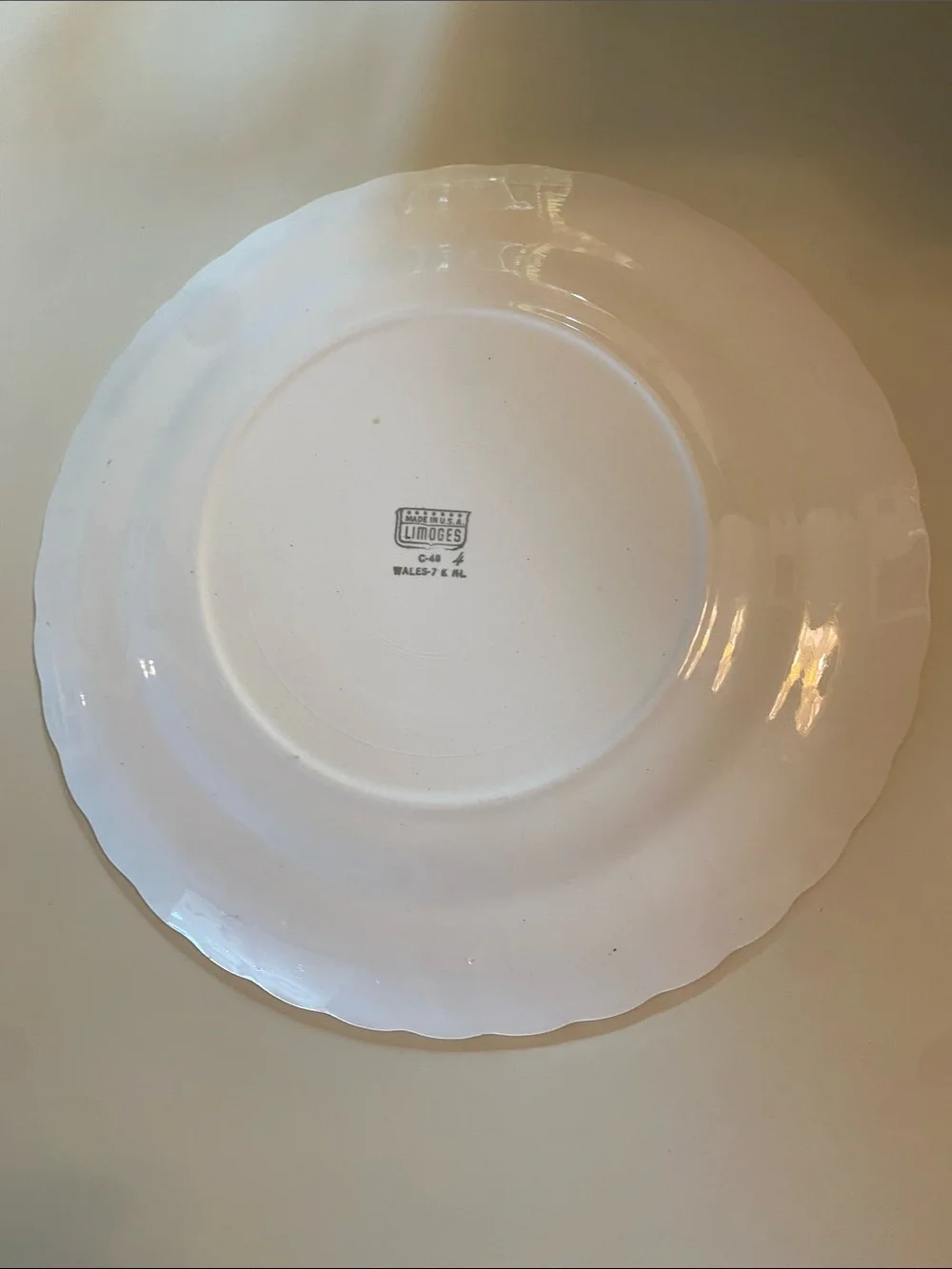 Limoges beautiful plate